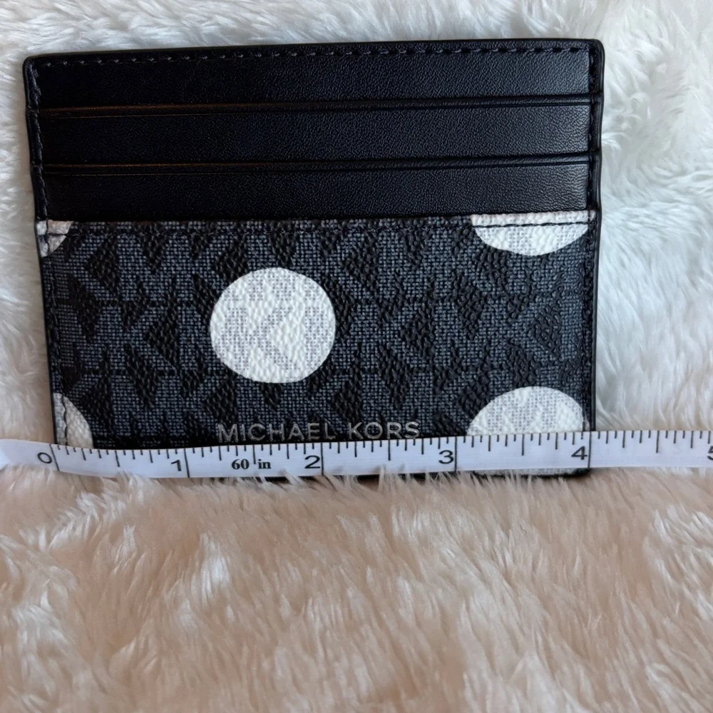 Michael Kors Cooper Admiral Blue/Pale Blue Tall Card Case | NWT